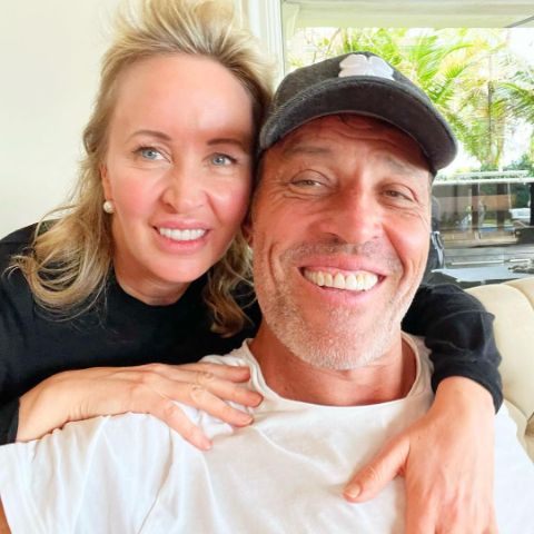 Tony Robbins enjoying his private time with his wife, Sage Robbins.